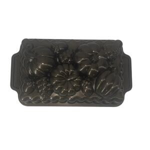 Harvest Bounty Loaf 6 Cups Pan NORDIC WARE Pumpkins Holiday